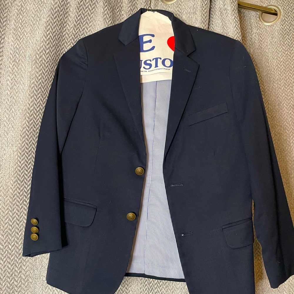 Navy Tommy Hilfiger Boys Blazer size 14